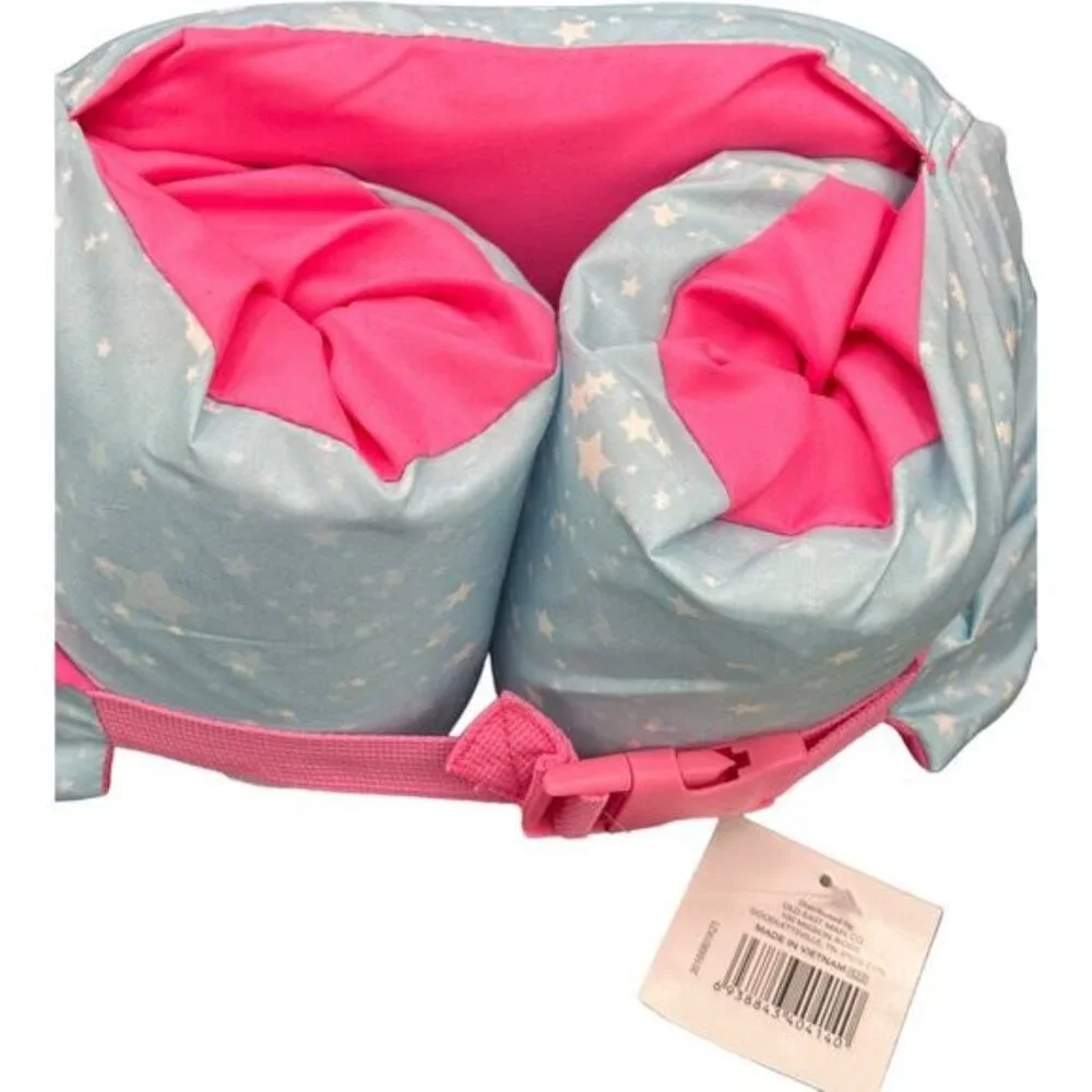 Unicorn-Themed 2-In-1 Trainer Swim Vest For Ages 2+ With Adjustable Strap